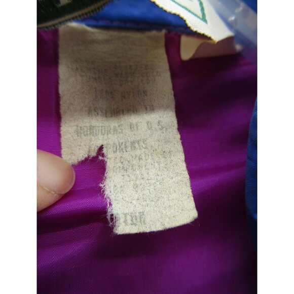 VINTAGE LL Bean Jacket Medium Windbreaker Coat Lightweight 90s Logo - Picture 12 of 14